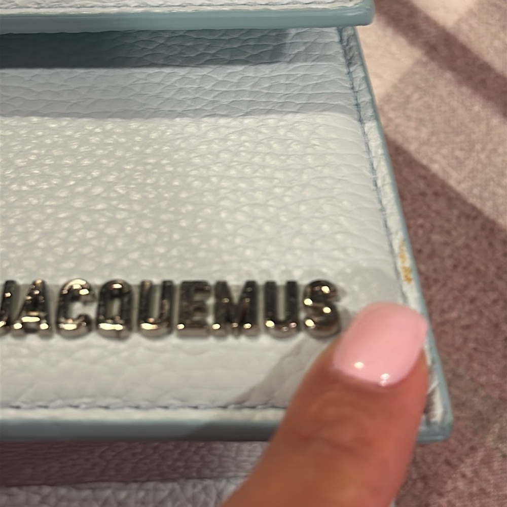 Jacquemus - light Blue Le Chiquito Moyen Top Handle - Picture 13 of 14